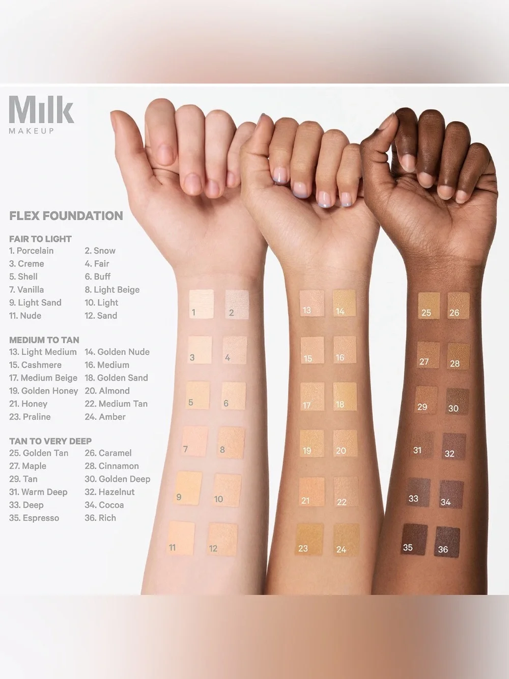 Milk Makeup Flex Foundation Stick in Shade Golden Sand NIB